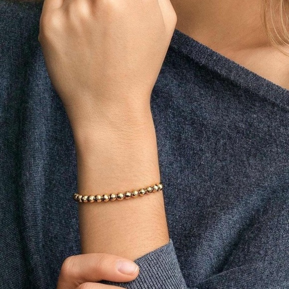 Gorjana Laguna Large Adjustable Bracelet - Gold - Picture 6 of 10